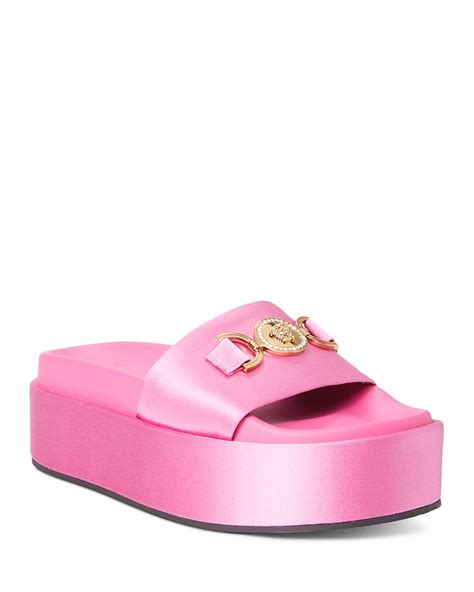 versace yellow sandals|Versace slip on sandals women's.